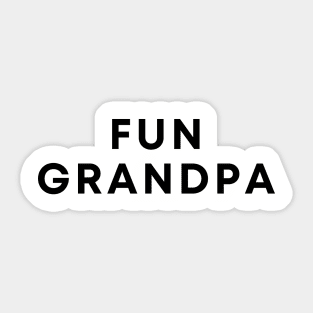 Fun Grandpa Sticker